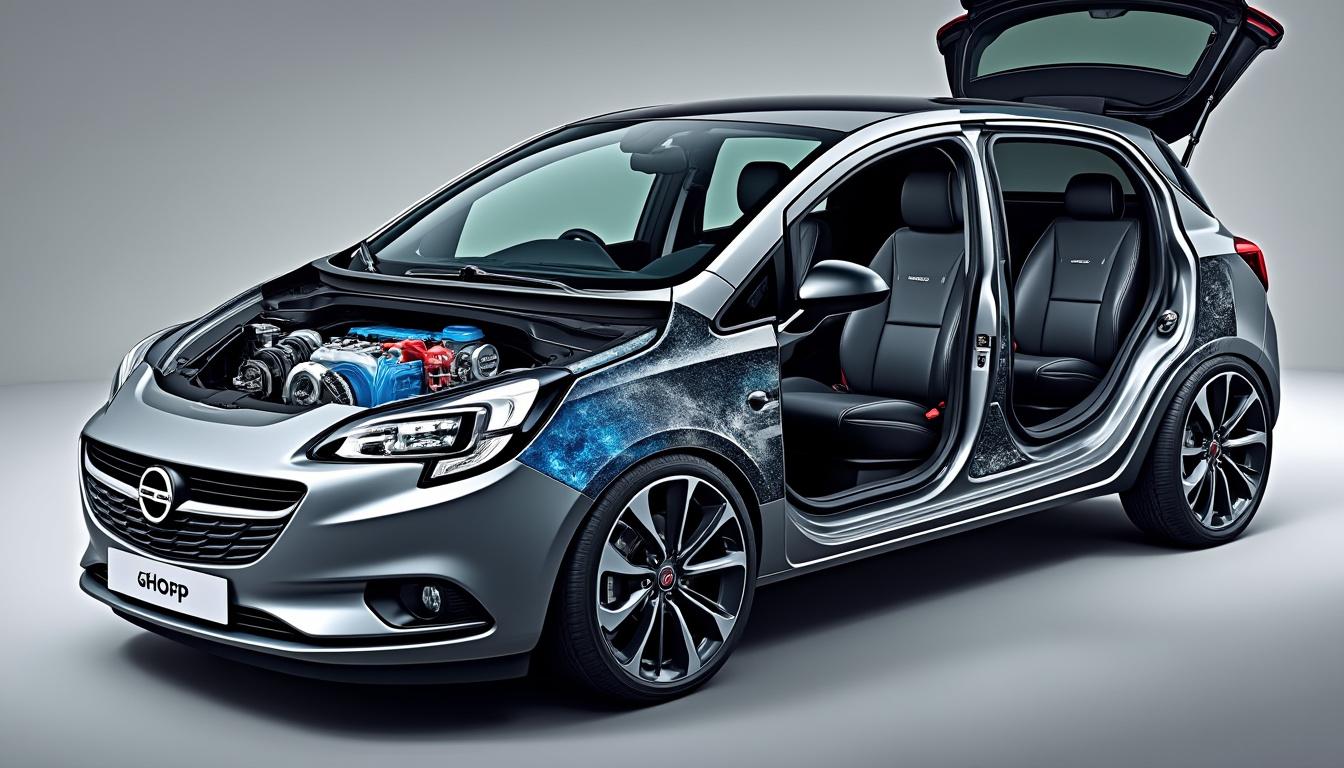 découvrez les caractéristiques techniques approfondies de l'opel corsa 1.2 turbo hybrid 100ch e-bva6 gs. une fusion parfaite d'élégance et de performance, alliant efficacité énergétique et technologie avancée pour une conduite agréable. plongez dans l'univers innovant de cette citadine moderne.