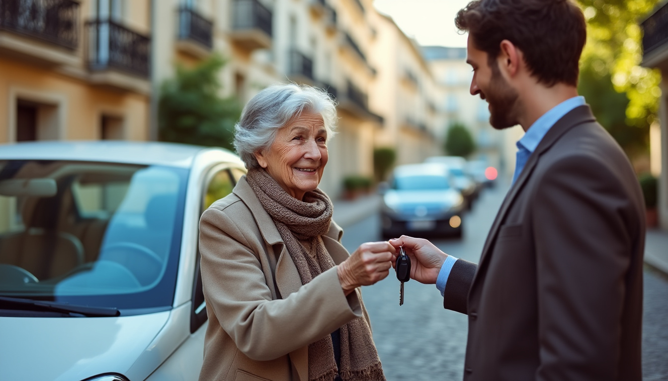 Dons de voiture par une personne ùgée : quelles en sont les modalités ? découvrez les modalités à suivre pour effectuer un don de voiture par une personne ùgée : démarches administratives, conditions à respecter et conseils pratiques pour réussir cette transmission en toute légalité.