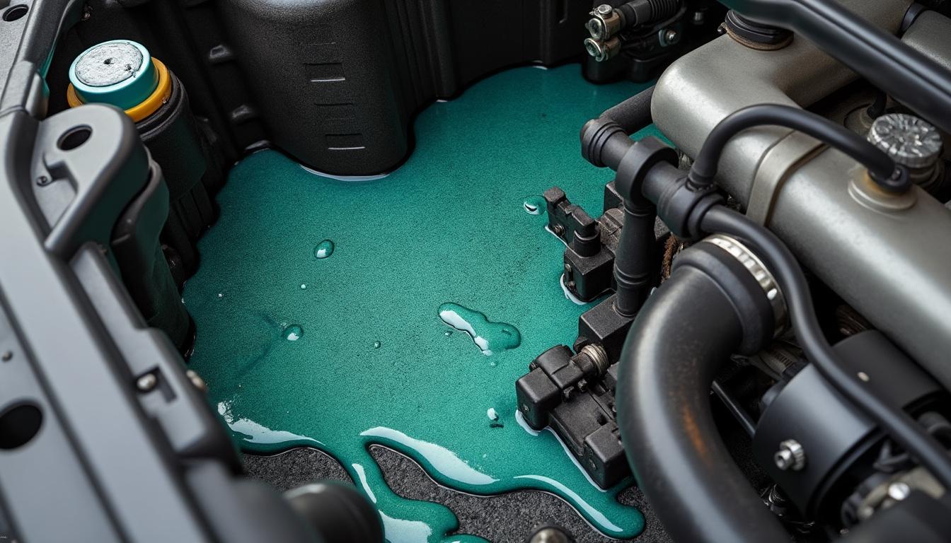 decouvrez comment identifier et remedier a une fuite de liquide de refroidissement 1 apprenez à identifier les signes d'une fuite de liquide de refroidissement et découvrez des solutions efficaces pour y remédier. protégez votre moteur et assurez le bon fonctionnement de votre véhicule grâce à nos conseils pratiques.