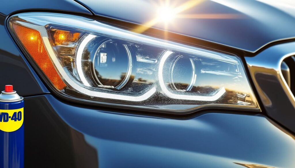 apprenez à revitaliser vos phares de voiture avec le wd40 ! cette guide vous montre étape par étape comment restaurer l'éclat et la clarté de vos phares, améliorant ainsi votre sécurité et l'apparence de votre véhicule.