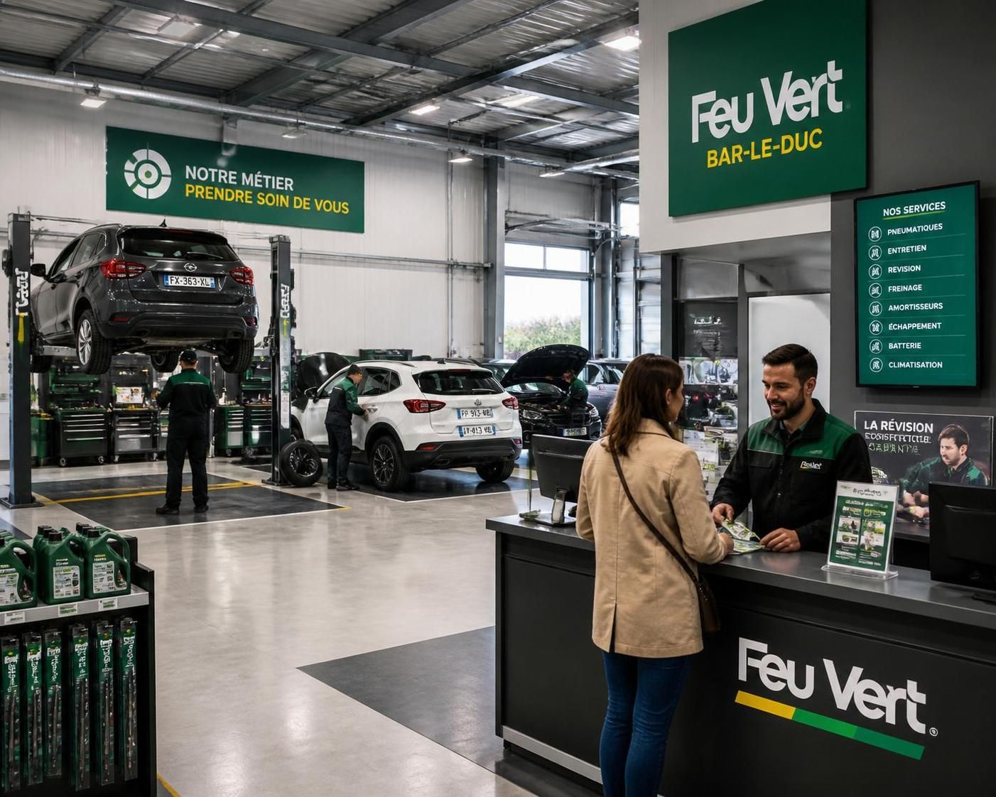 découvrez tout sur feu vert bar-le-duc : services proposés, horaires d'ouverture et avis clients pour mieux préparer votre visite.