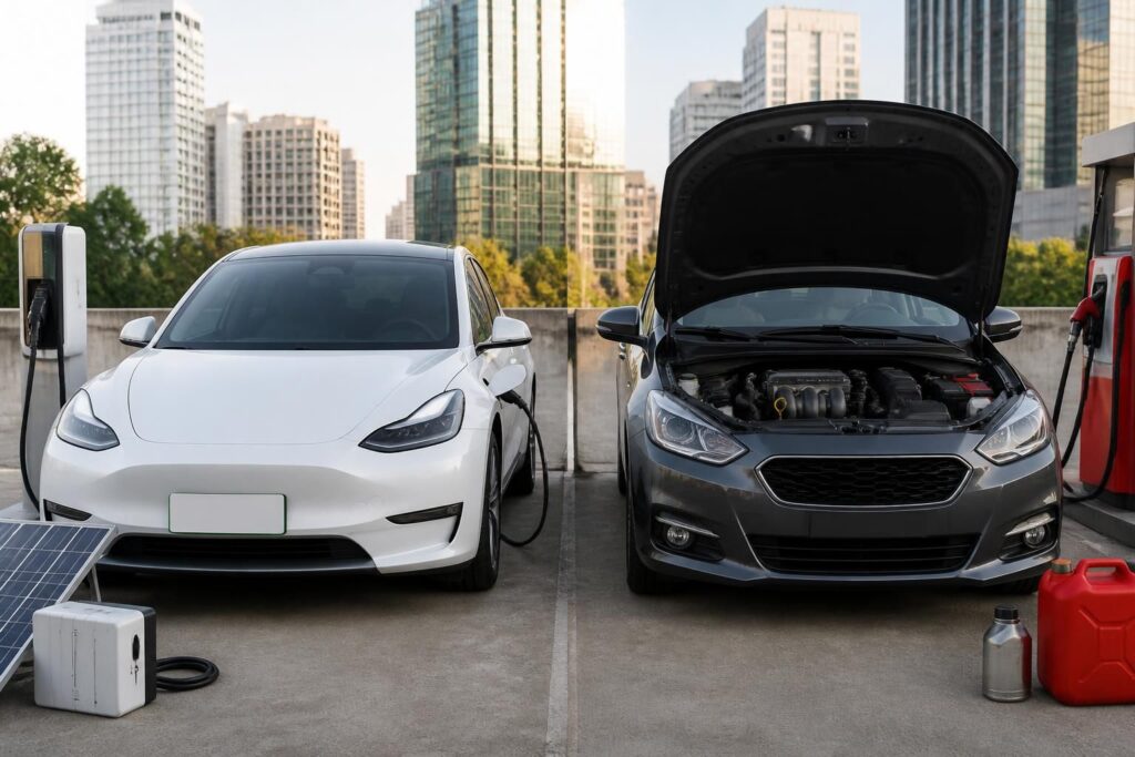 découvrez une comparaison complète du coût total entre voiture électrique et voiture essence pour faire un choix éclairé et économique.