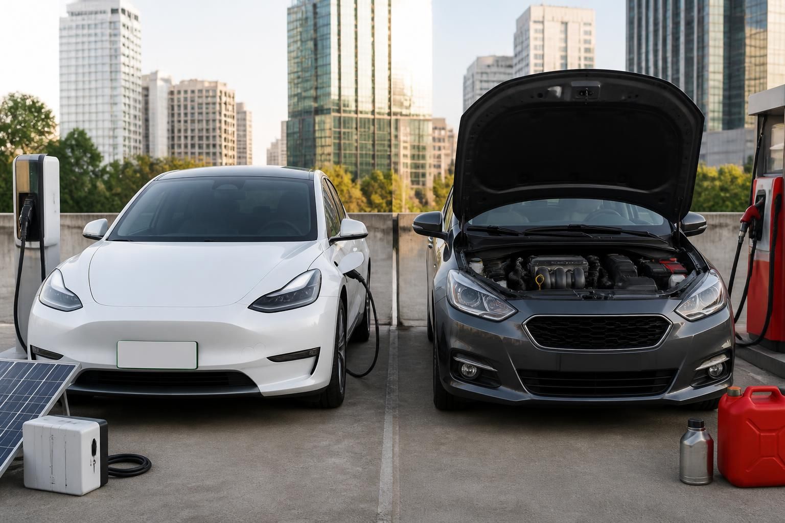 découvrez une comparaison complète du coût total entre voiture électrique et voiture essence pour faire un choix éclairé et économique.