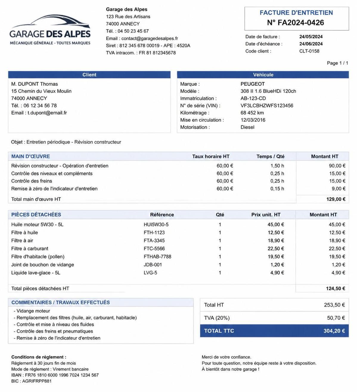 facture dentretien voiture comment la lire et la verifier 1 découvrez comment lire et vérifier facilement votre facture d'entretien voiture pour éviter les erreurs et maîtriser vos dépenses automobiles.